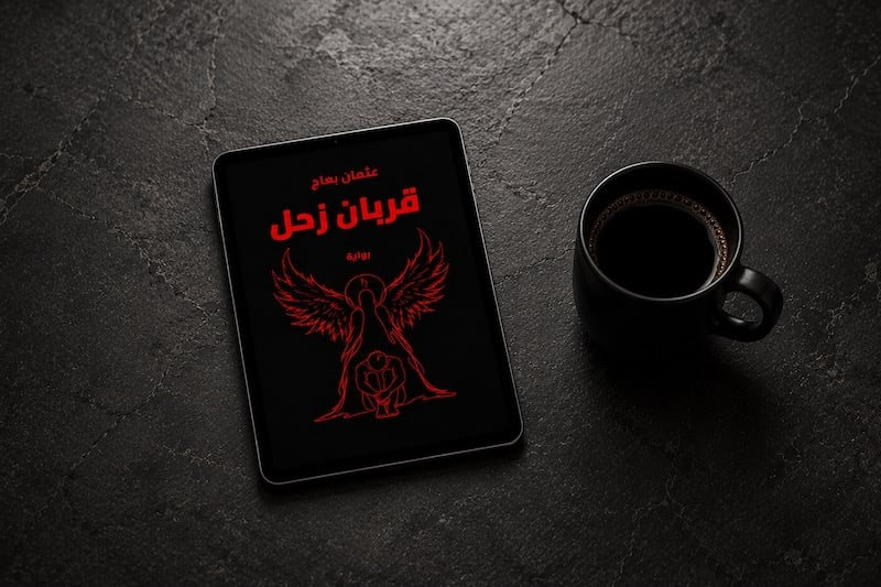عثمان بعاج يوقع رواية "قربان زحل"