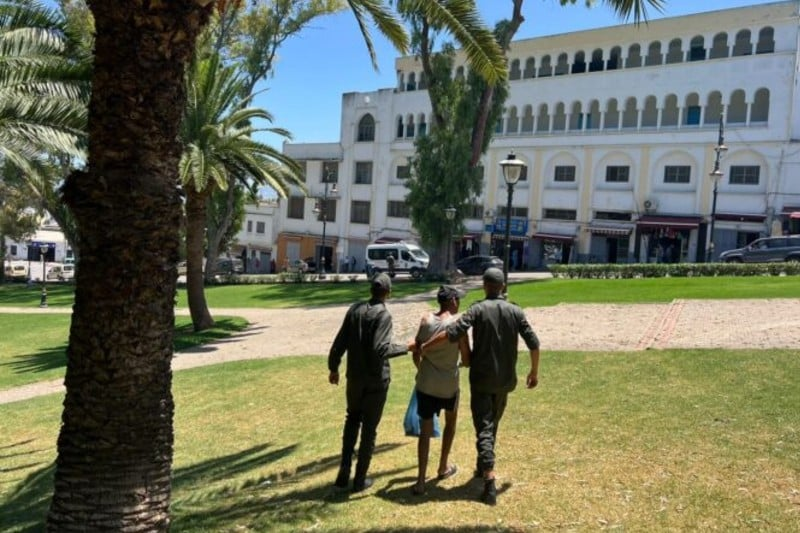 طنجة تقلل من المتسولين والمتشردين